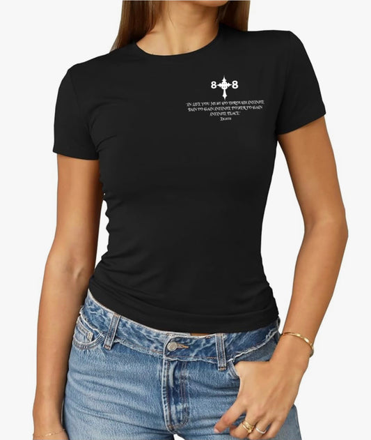 Womens Original Black Tee